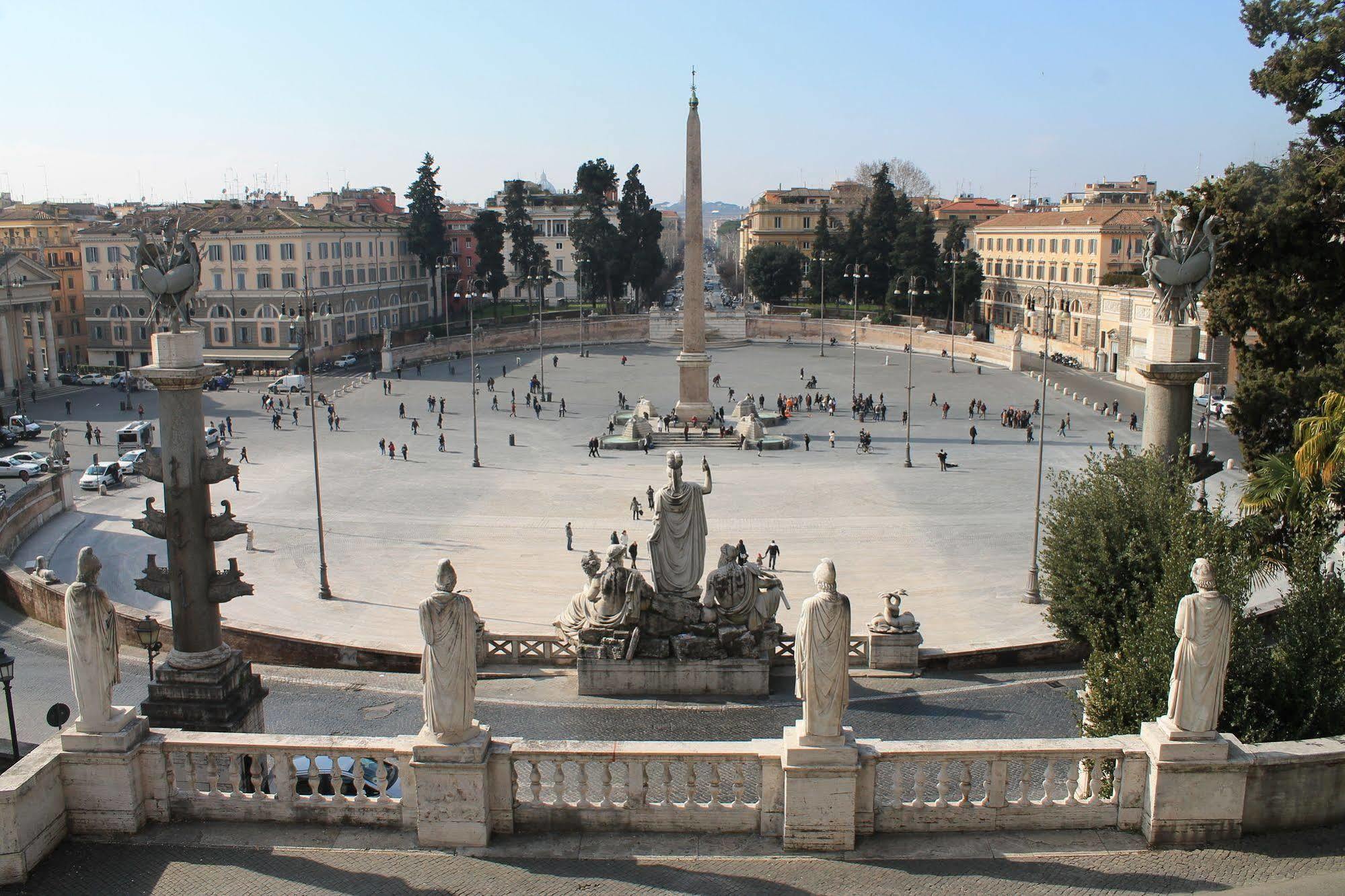 LHP Suite Roma Piazza del Popolo Esterno foto